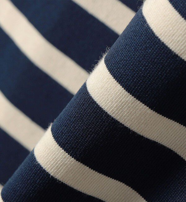 SHIPS for women「《予約》【SHIPS別注】TENNESSEE:〈洗濯機可能〉ワイド ボーダー TEE」|Tシャツ・カットソー|