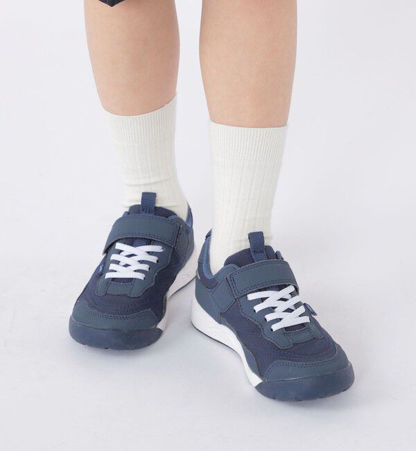SHIPS KIDS「【SHIPS KIDS別注】IFME:16.5～20cm / IFME＋ゴアベルト スニーカー」|スニーカー|ネイビー