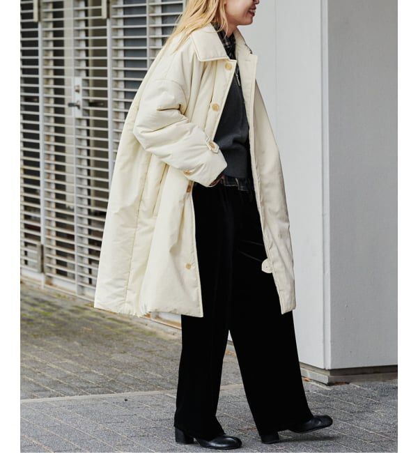 パデットライナーステンカラーコート 撥水加工（OUTDOOR PRODUCTS