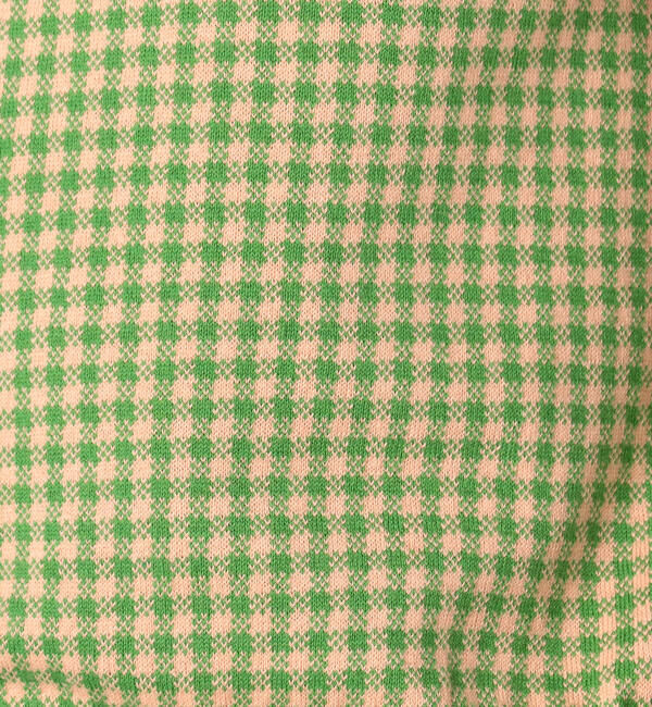 CABaN「コットンカシミヤ ギンガムチェックカーディガン」|カーディガン|