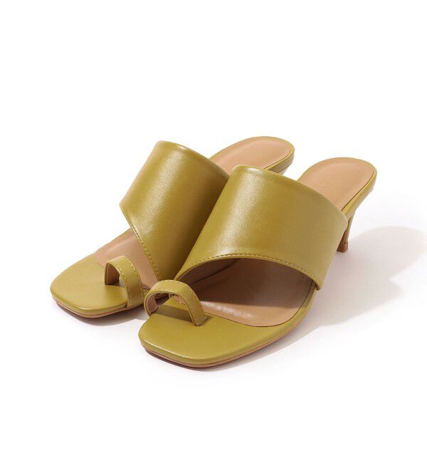 TOMORROWLAND GOODS「TOMORROWLAND カバードサンダル」|サンダル|51 ライトグリーン