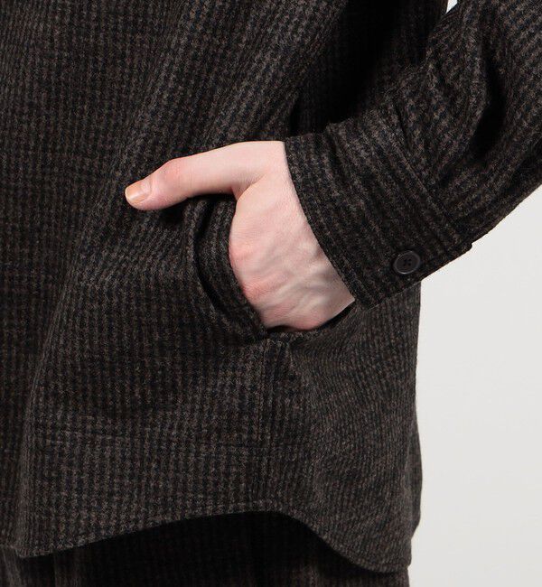 TOMORROWLAND MENS「ウールナイロン シャツブルゾン」|その他|