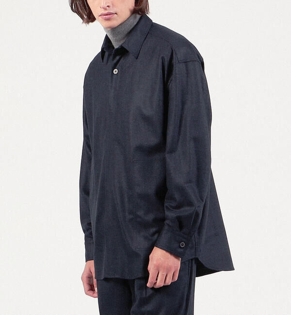 TOMORROWLAND MENS「ウールナイロン シャツブルゾン」|その他|