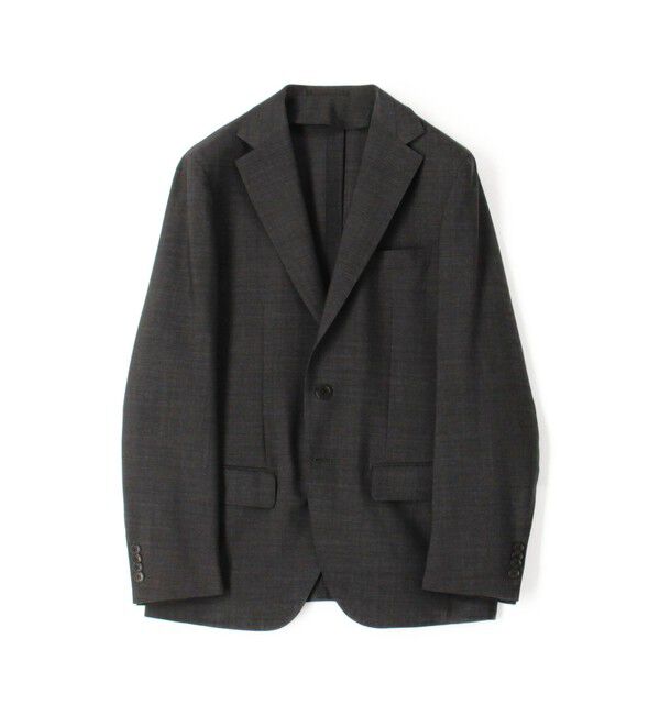 TOMORROWLAND MENS「Super130'sウール シングルブレステッド2Bジャケット DRAGO」|テーラードジャケット|17 チャコールグレー