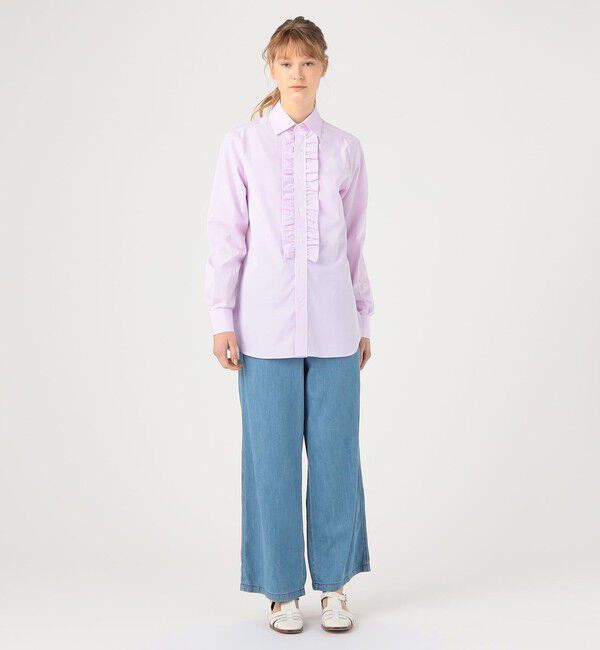 TOMORROWLAND BUYING WEAR「Sebline ラッフルシャツ」|シャツ・ブラウス|