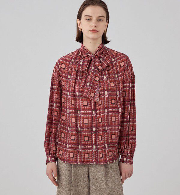 Ballsey「Iris ボウタイブラウス」|シャツ・ブラウス|