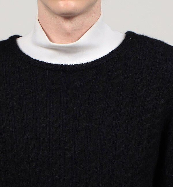 TOMORROWLAND MENS「TOMORROWLAND tricot アルパカポリエステル クルーネックプルオーバー」|ニット・セーター|