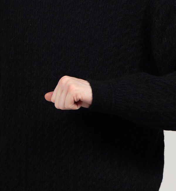 TOMORROWLAND MENS「TOMORROWLAND tricot アルパカポリエステル クルーネックプルオーバー」|ニット・セーター|