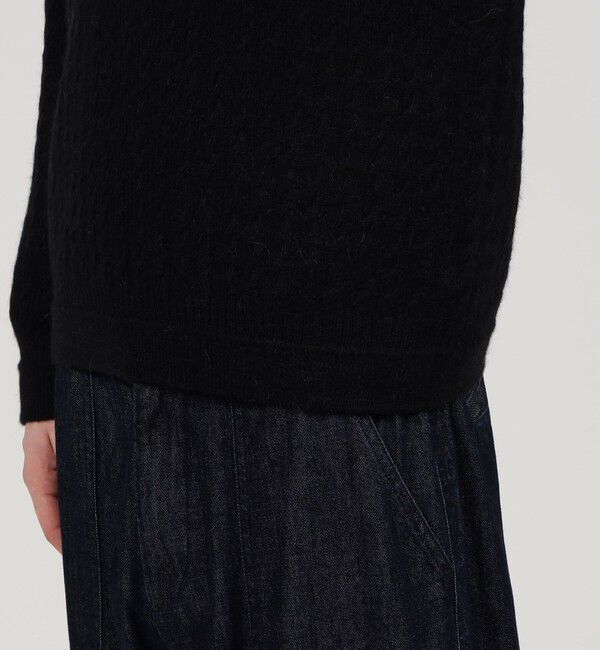 TOMORROWLAND MENS「TOMORROWLAND tricot アルパカポリエステル クルーネックプルオーバー」|ニット・セーター|