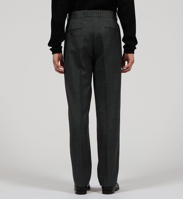 TOMORROWLAND MENS「フランネラーナ 2プリーツパンツ」|スラックス|