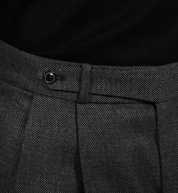 TOMORROWLAND MENS「フランネラーナ 2プリーツパンツ」|スラックス|