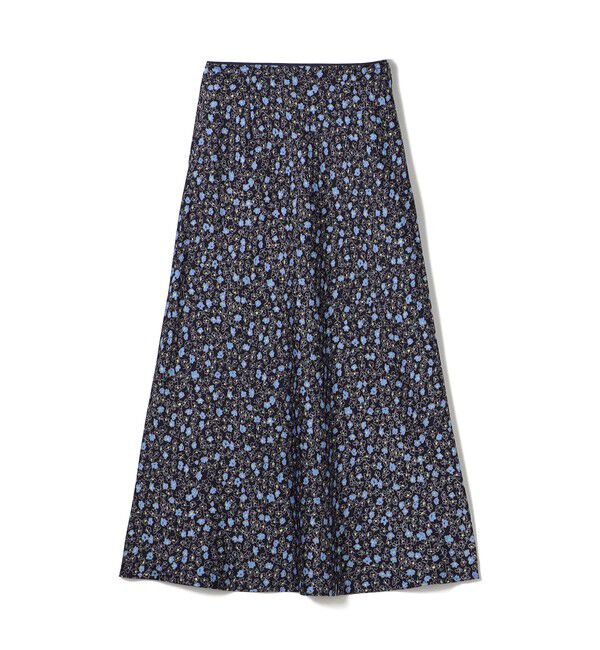 Ballsey「レジェフラワープリント マーメイドスカート」|フレア|68 ネイビー系