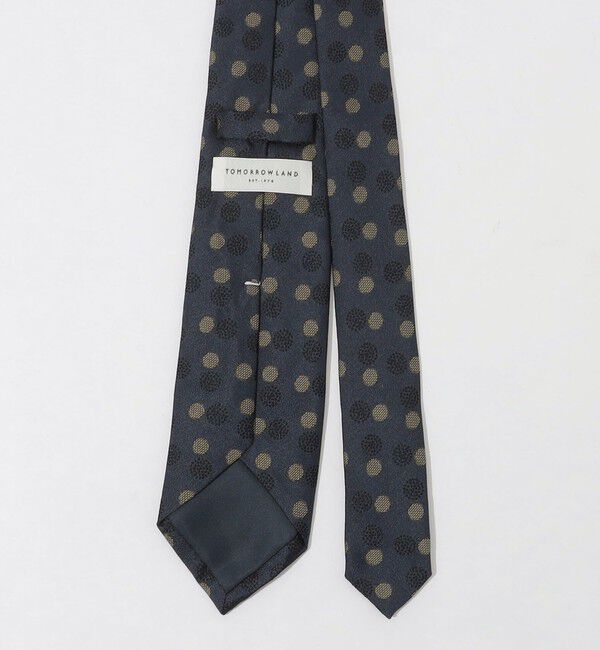 TOMORROWLAND GOODS「TOMORROWLAND シルクジャガード ドット柄ネクタイ」|ネクタイ・蝶ネクタイ|