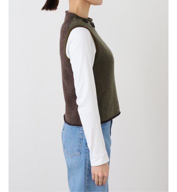  「YANYAN DAISY CREW TANK YYW25-1361：ニットベスト」|ニット・セーター|