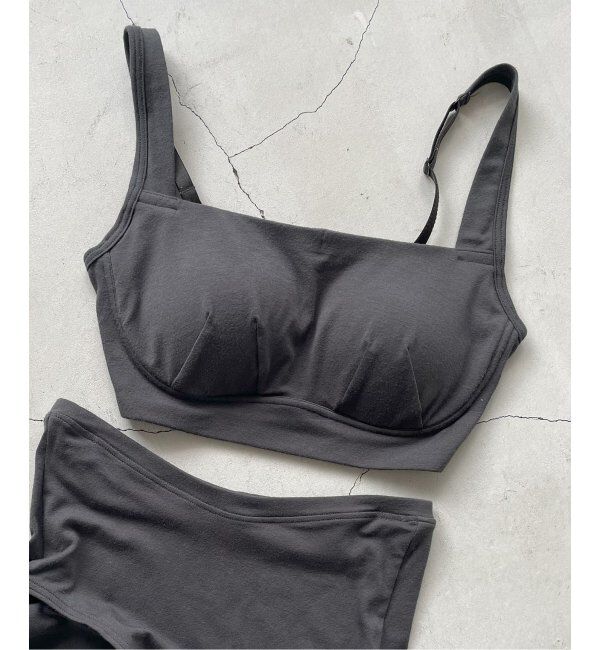 EMILYWEEK「【CALM】ハーフトップブラ」|インナー|グレー