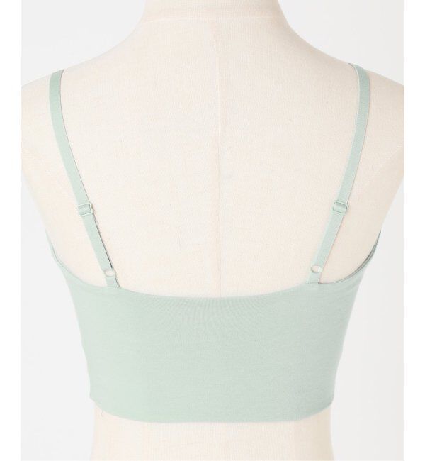 EMILYWEEK「【for MOM】オーガニックコットン混 マタニティカシュクールブラ（グリーン）」|インナー|