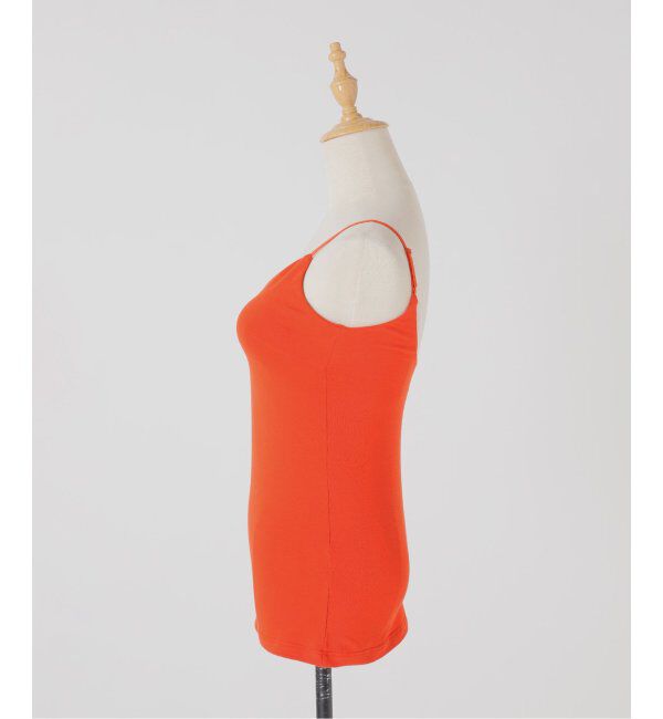 EMILYWEEK「【RESET】オーガニックコットン混 ブラキャミソール（オレンジレッド）」|インナー|