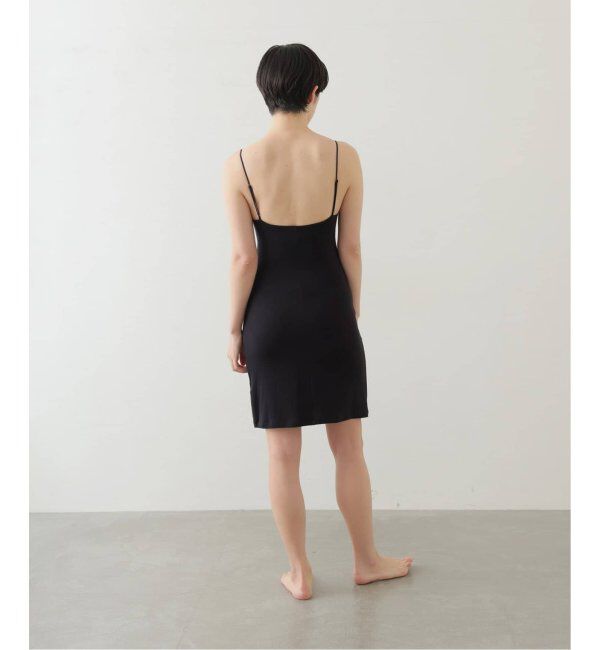 EMILYWEEK「【ACTIVE】Bamboo ストレッチロングキャミソール（ブラック、アンバー）」|インナー|