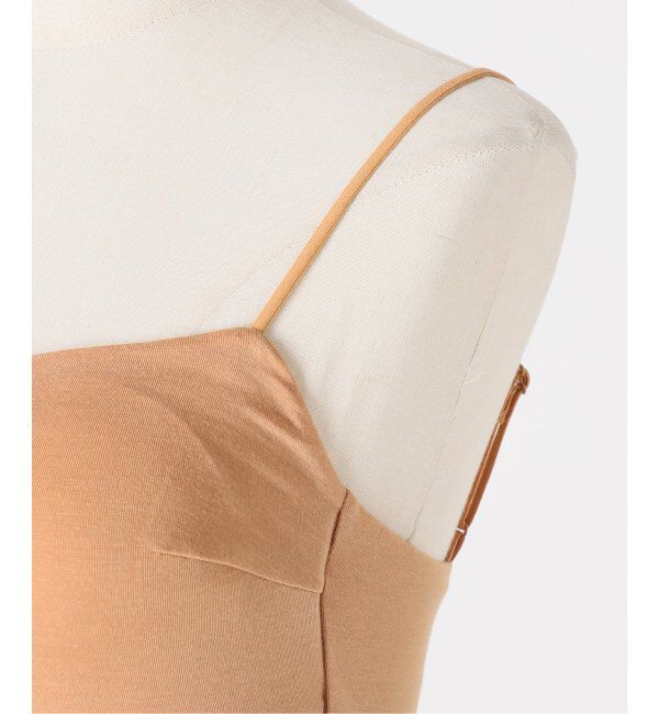 EMILYWEEK「【ACTIVE】Bamboo ストレッチロングキャミソール（ブラック、アンバー）」|インナー|