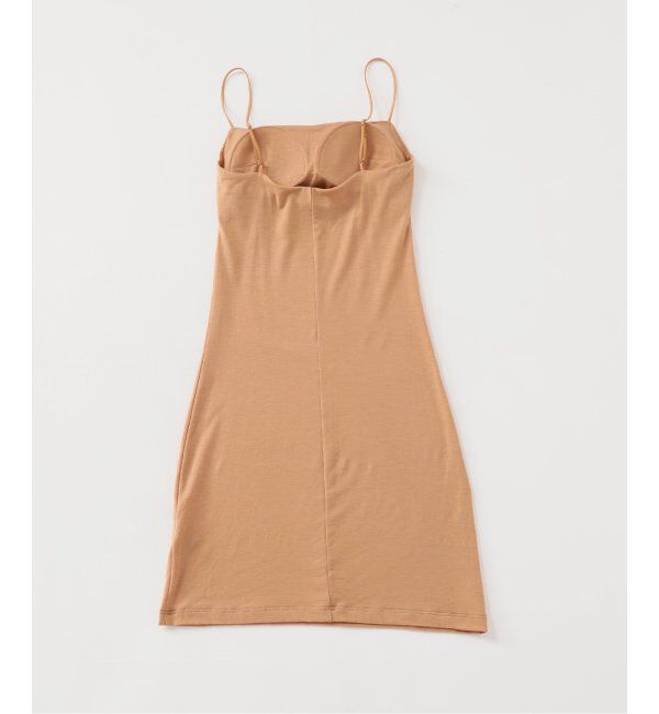 EMILYWEEK「【ACTIVE】Bamboo ストレッチロングキャミソール（ブラック、アンバー）」|インナー|