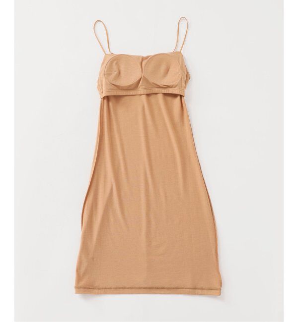 EMILYWEEK「【ACTIVE】Bamboo ストレッチロングキャミソール（ブラック、アンバー）」|インナー|