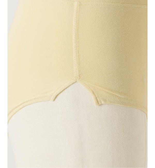 EMILYWEEK「【NEUTRAL】オーガニックコットン混カバレッジショーツ（イエロー）」|インナー|