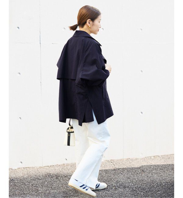 IENA「《追加3》ポプリンオーバーショートコート」|その他|