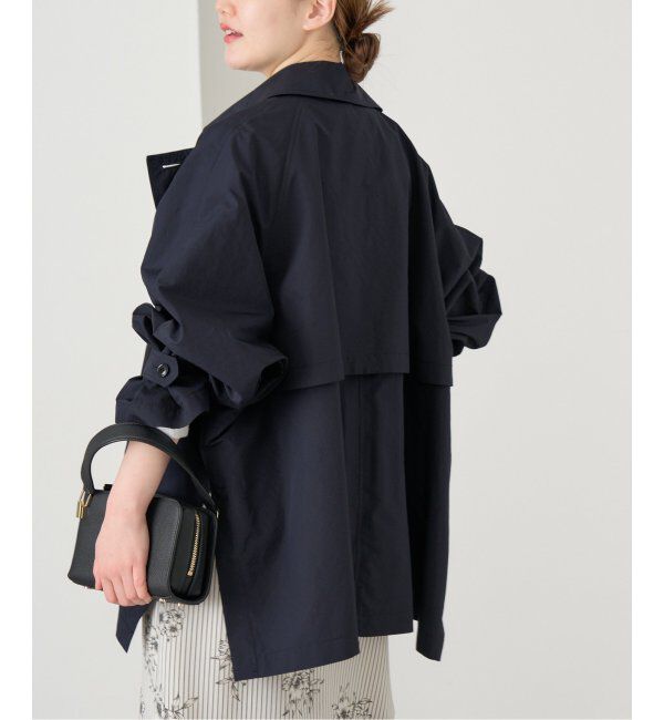 IENA「《追加3》ポプリンオーバーショートコート」|その他|