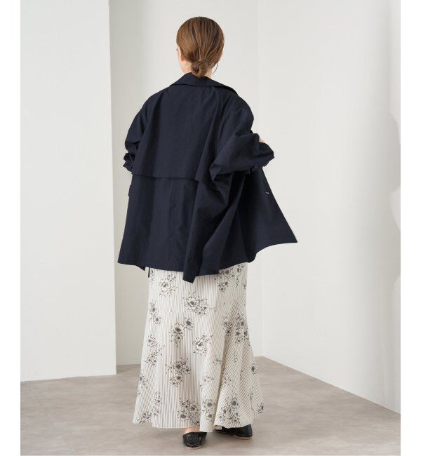 IENA「《追加3》ポプリンオーバーショートコート」|その他|