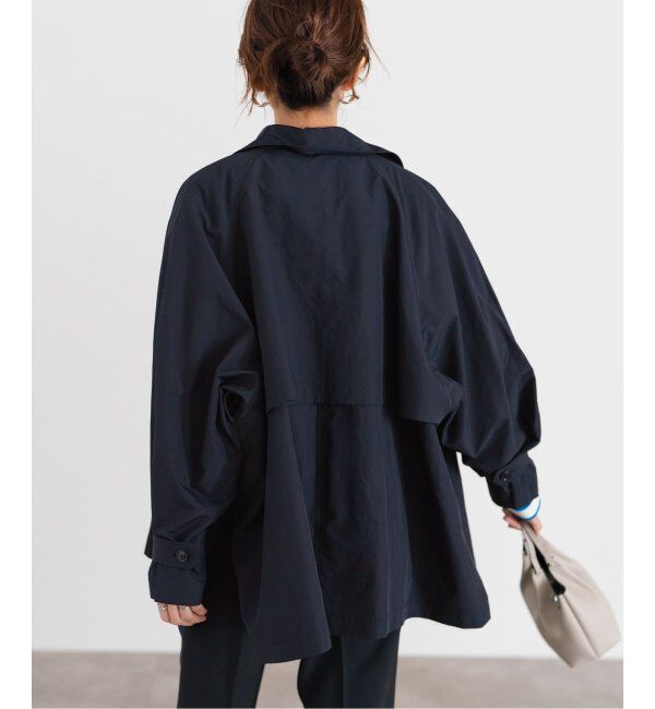 IENA「《追加3》ポプリンオーバーショートコート」|その他|