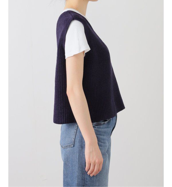 VERMEIL par iena「コットンモール2WAYニットベスト」|ベスト・ジレ|