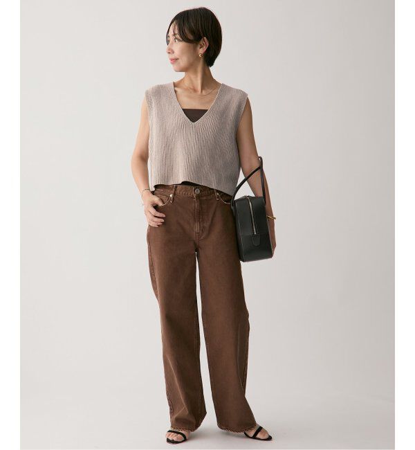 VERMEIL par iena「コットンモール2WAYニットベスト」|ベスト・ジレ|