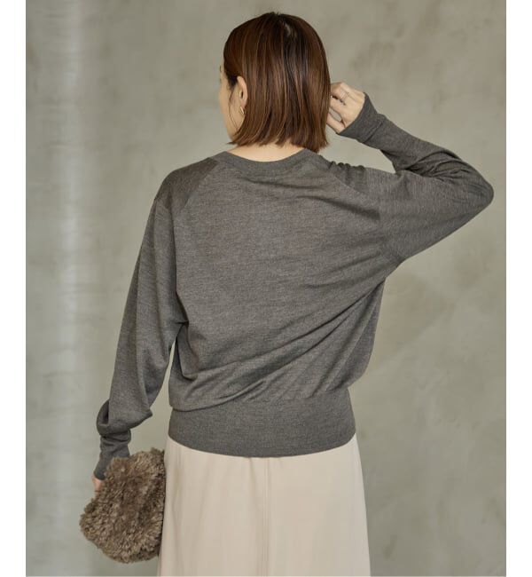 IENA「《追加》18G Vネックプルオーバー」|ニット・セーター|