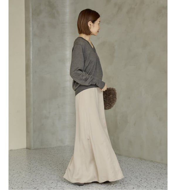 IENA「《追加》18G Vネックプルオーバー」|ニット・セーター|