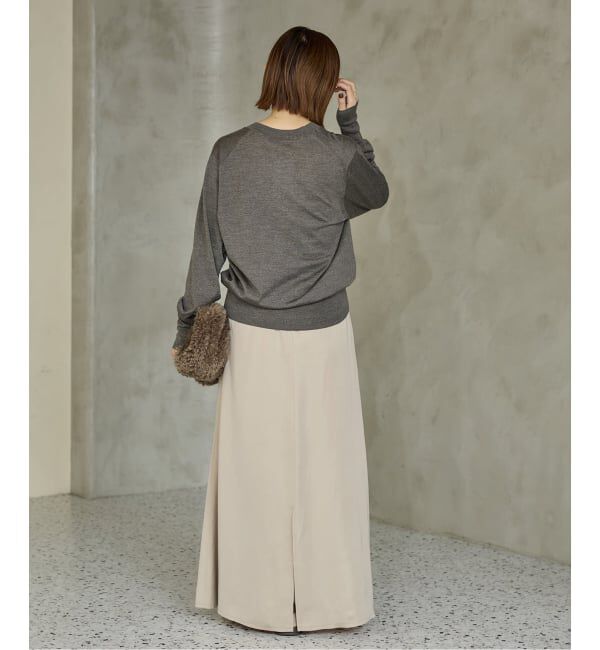 IENA「《追加》18G Vネックプルオーバー」|ニット・セーター|