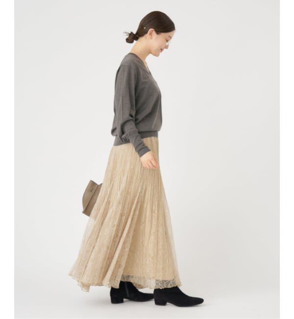 IENA「《追加》18G Vネックプルオーバー」|ニット・セーター|