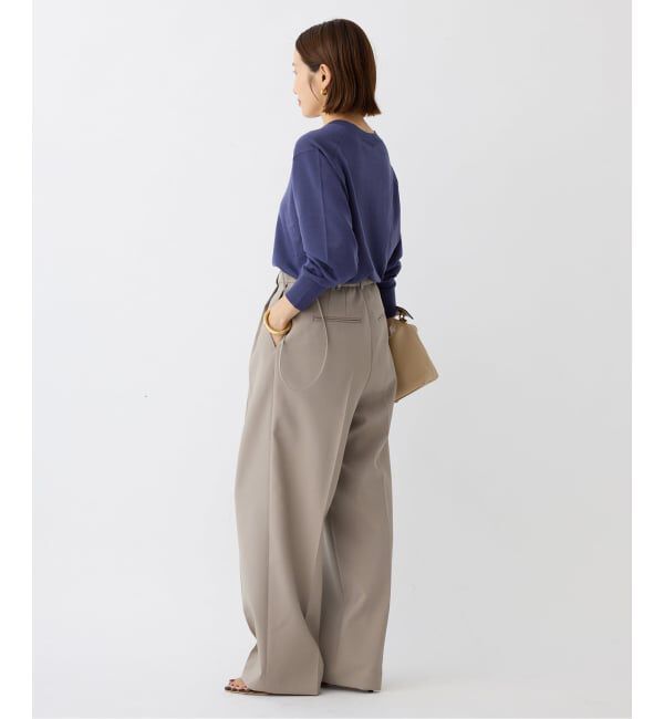 IENA「《追加》18G Vネックプルオーバー」|ニット・セーター|