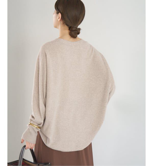 IENA「《追加》Fineニュージーウール ニュアンス Vプルオーバー」|ニット・セーター|