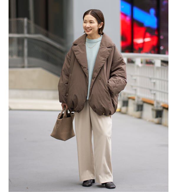 IENA「ARTIROSA 撥水テイラーコクーンダウン」|ダウン|