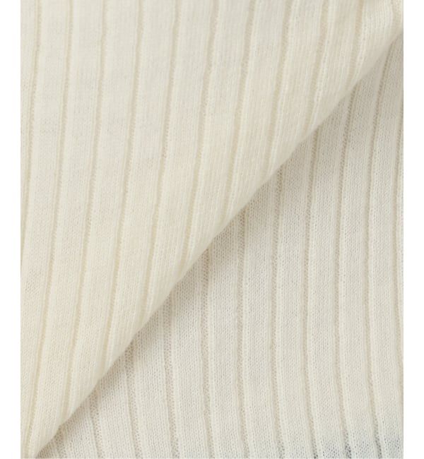IENA「《追加》イタリア ヤーン RIB Vネックカーディガン」|カーディガン|