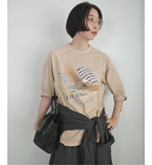 SLOBE IENA「GOOD ROCK SPEED イーグル ロンTEE 20ORG202W」|Tシャツ・カットソー|