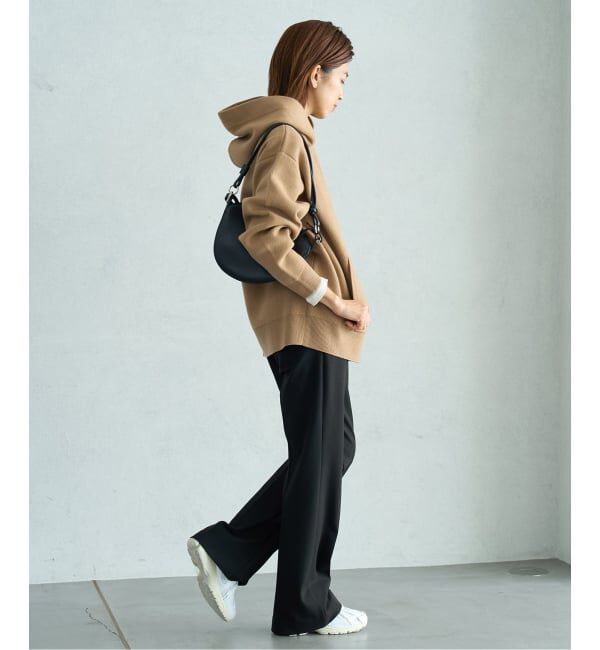 IENA「《追加2》ウォッシャブル 裏起毛セミフレアパンツ」|スラックス|