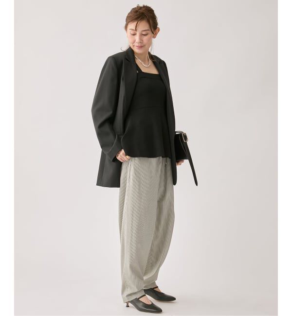 VERMEIL par iena「wool knit flare トップス」|ニット・セーター|