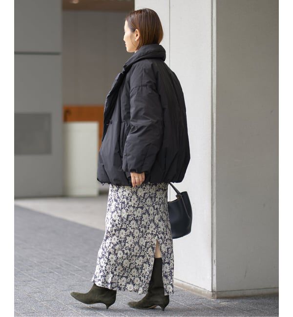 IENA「《追加》ARTIROSA 撥水テイラーコクーンダウン」|ダウン|