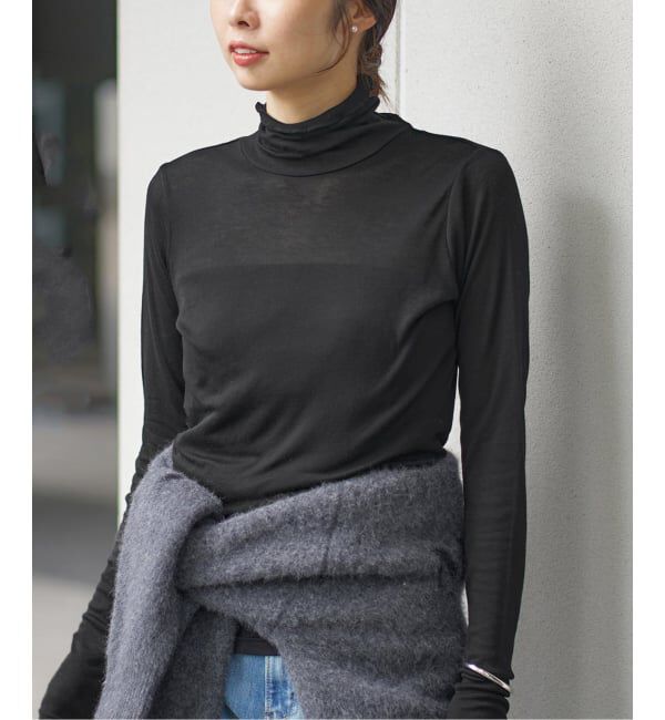 IENA「《追加2》リヨセルカシミヤタートルネック」|Tシャツ・カットソー|
