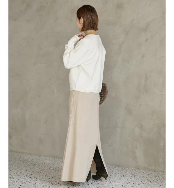 IENA「《追加》スーパーファインスムースクルーカーディガン」|カーディガン|