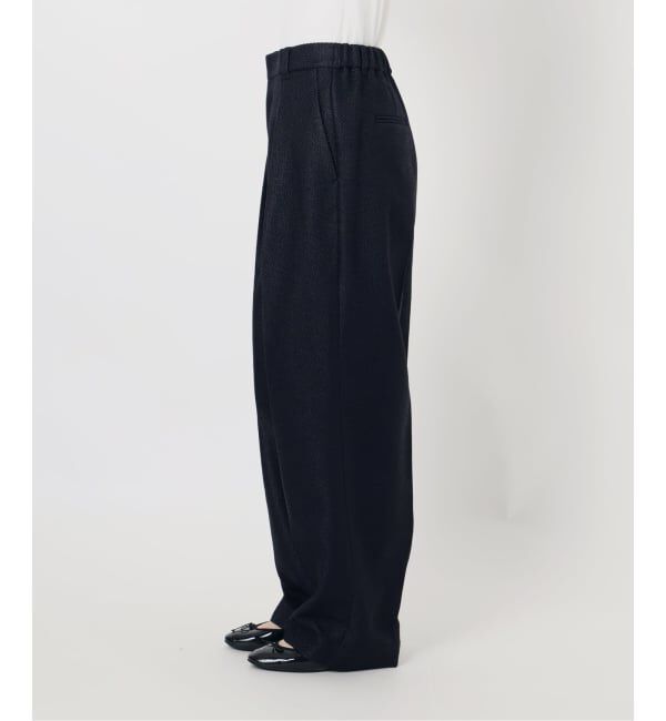 IENA「《予約》&NAVY ツイーディーパンツ」|スラックス|