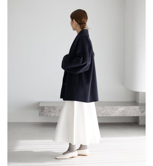 IENA「《追加3》Super160 ショールカラーハーフコート」|その他|