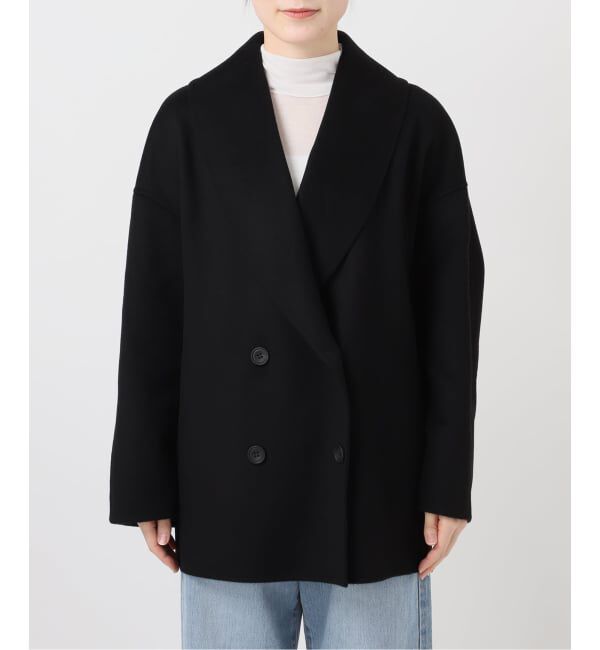 IENA「《追加3》Super160 ショールカラーハーフコート」|その他|