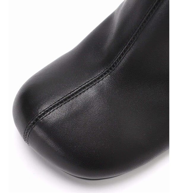 SLOBE IENA「《追加4予約》SLOBE スクエアトゥショートブーツ」|ショートブーツ|